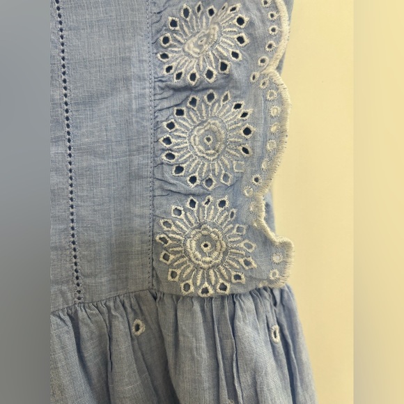 Gap Kids Chambray Dress sz 8 (M) - Picture 3 of 4